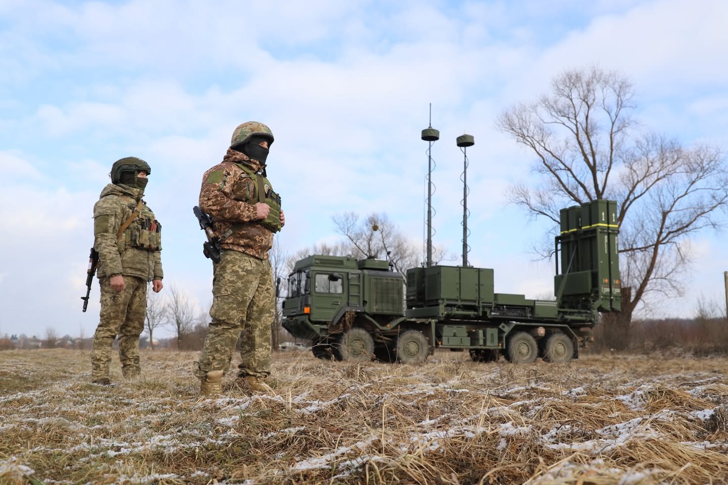 Зенітний ракетний комплекс IRIS-T Повітряного командування 'Захід' Повітряних Сил ЗСУ