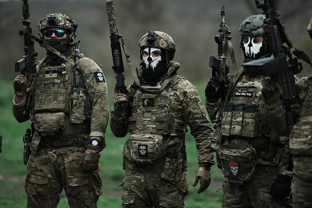 Бійці батальйону «Шаман» у квітні 2023.