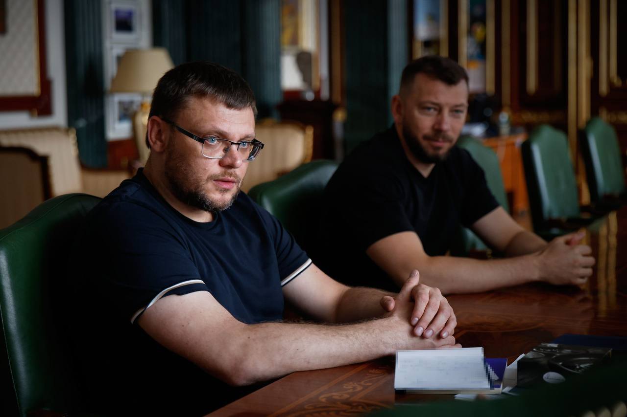 Директор НАБУ Семен Кривонос та очільник САП Олександр Клименко