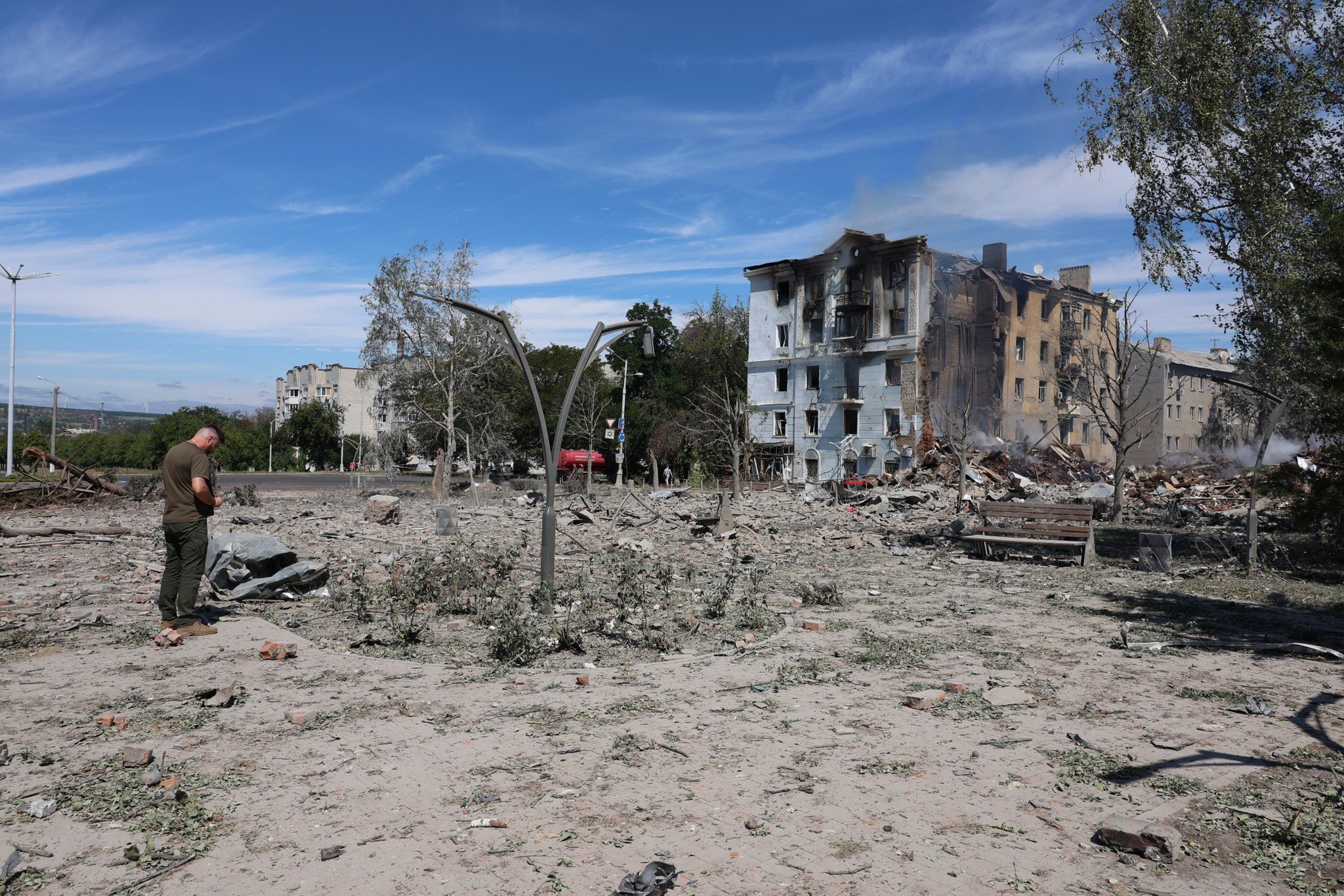 наслідки обстрілу Краматорська 31 липня 2025 року