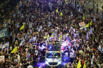 В Ізраїлі відбулись масові мітинги проти намірів Нетаньягу взяти під контроль Смугу Гази