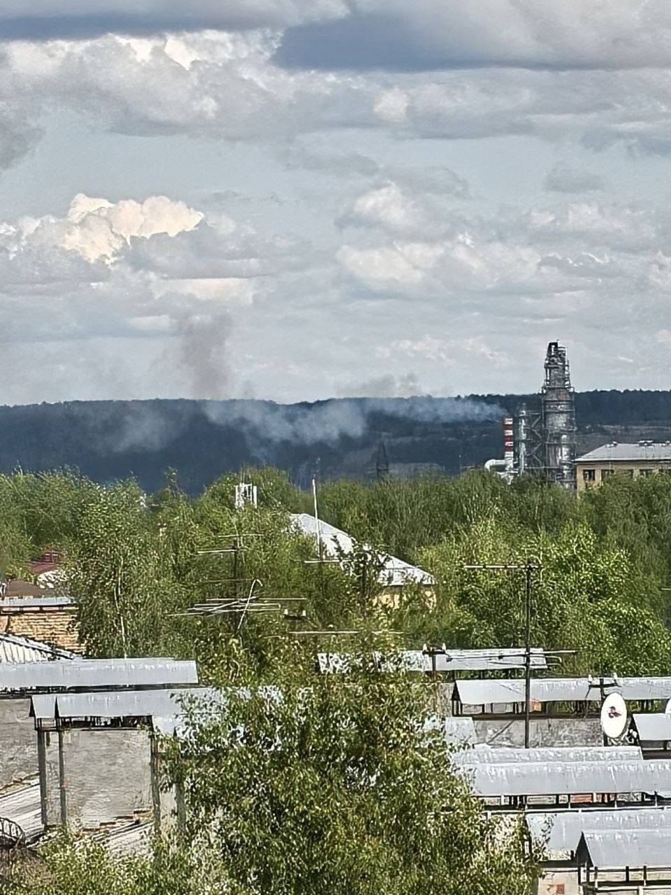 наслідки дронової атаки у РФ