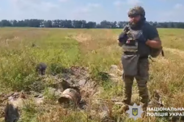 На Київщині знищили бойову частину ворожого безпілотника