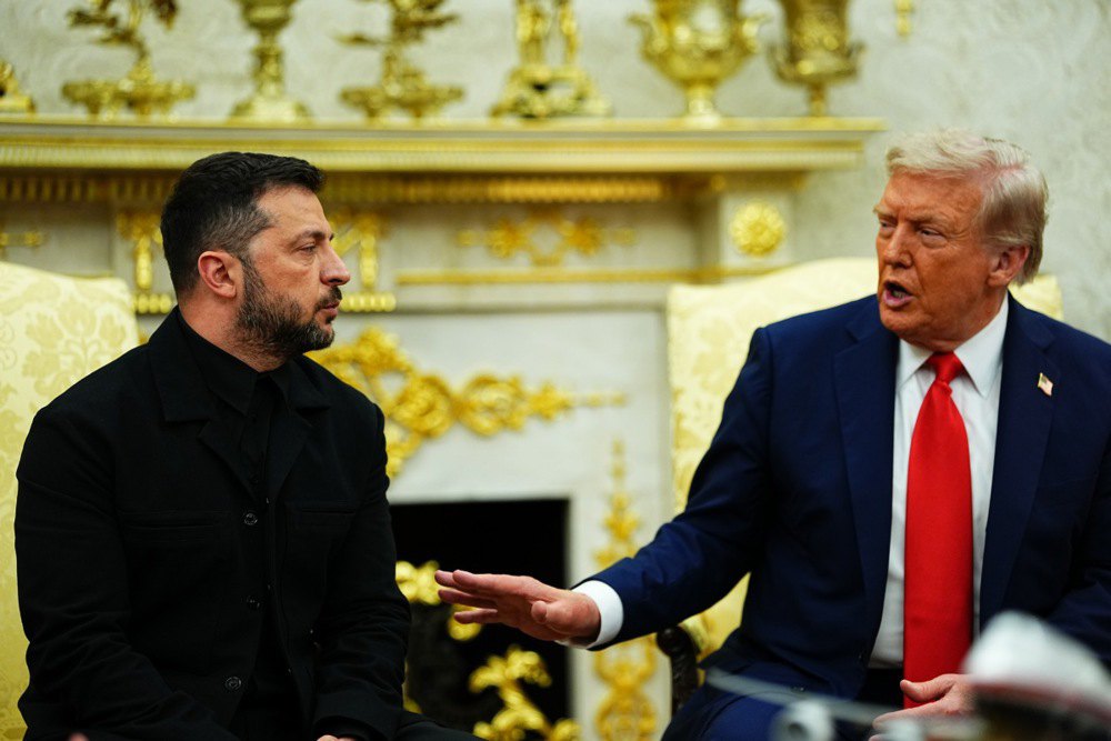 Друга зустріч Дональда Трампа та Володимира Зеленського в Овальному кабінеті Білого дому, Вашингтон, 19 серпня 2025 року.