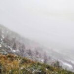 Рятувальники зафіксували у Карпатах перший цьогорічний снігопад