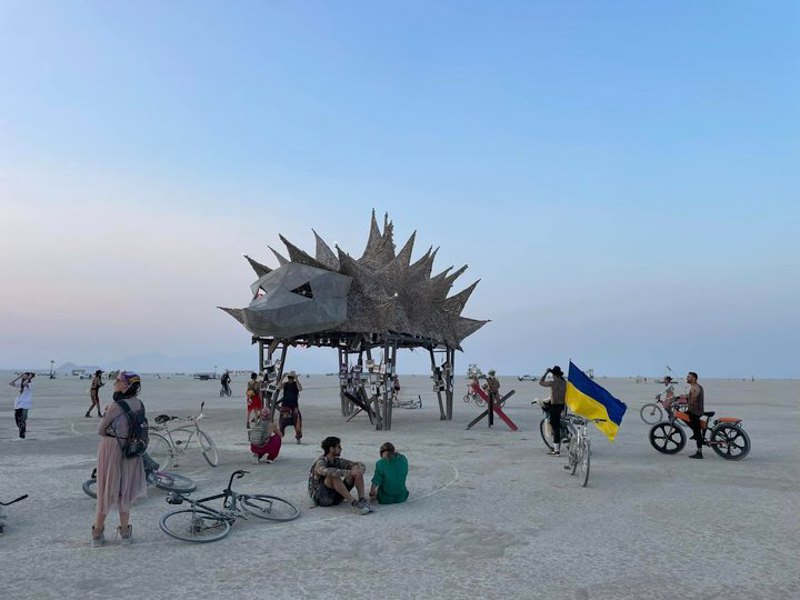 Інсталяція 'Храм їжака'. 