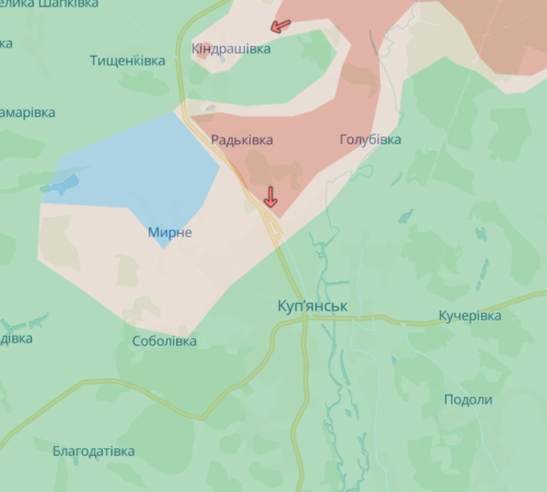Сили оборони вибили ворога з села Мирне біля Куп’янська