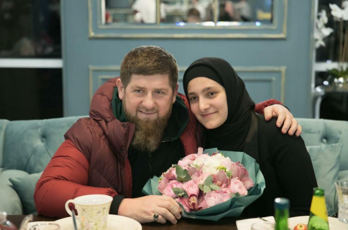 Рамзан Кадиров з донька Кадирова Айшат