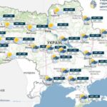 У центрі і на сході України в понеділок пройдуть короткочасні дощі