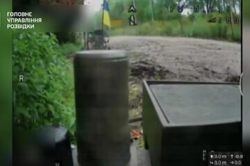 Робот-прапороносець ГУР із бойовим модулем «кошмарив» окупантів на Сумщині
