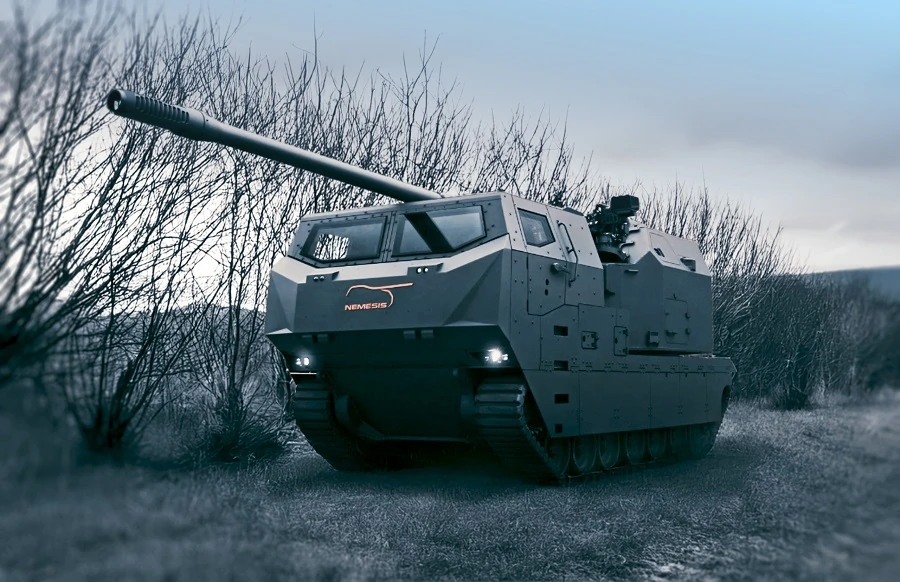 Гусенична артилерійська система NEMESIS. Фото: GDELS