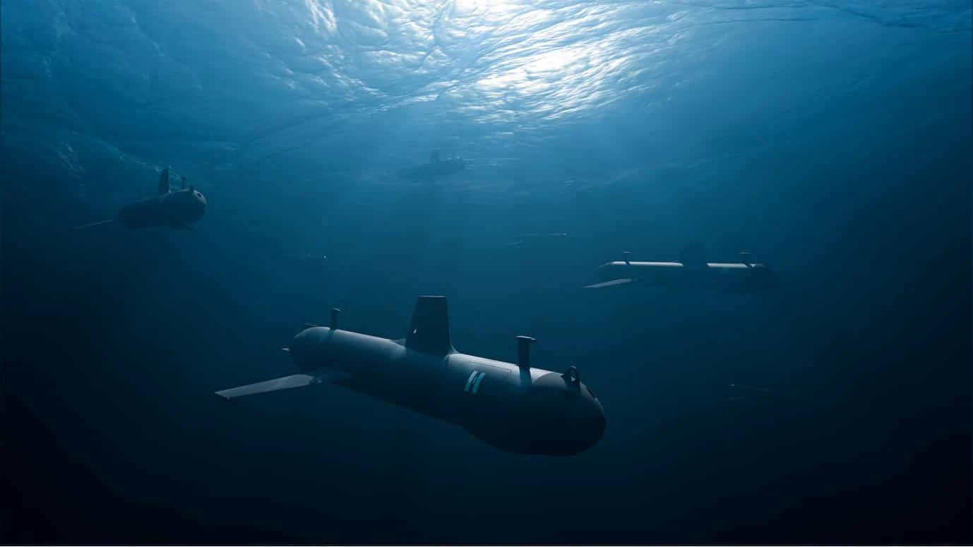 Фото 1. SG-1 Fathom, автономні підводні планери. Візуалізація Helsing