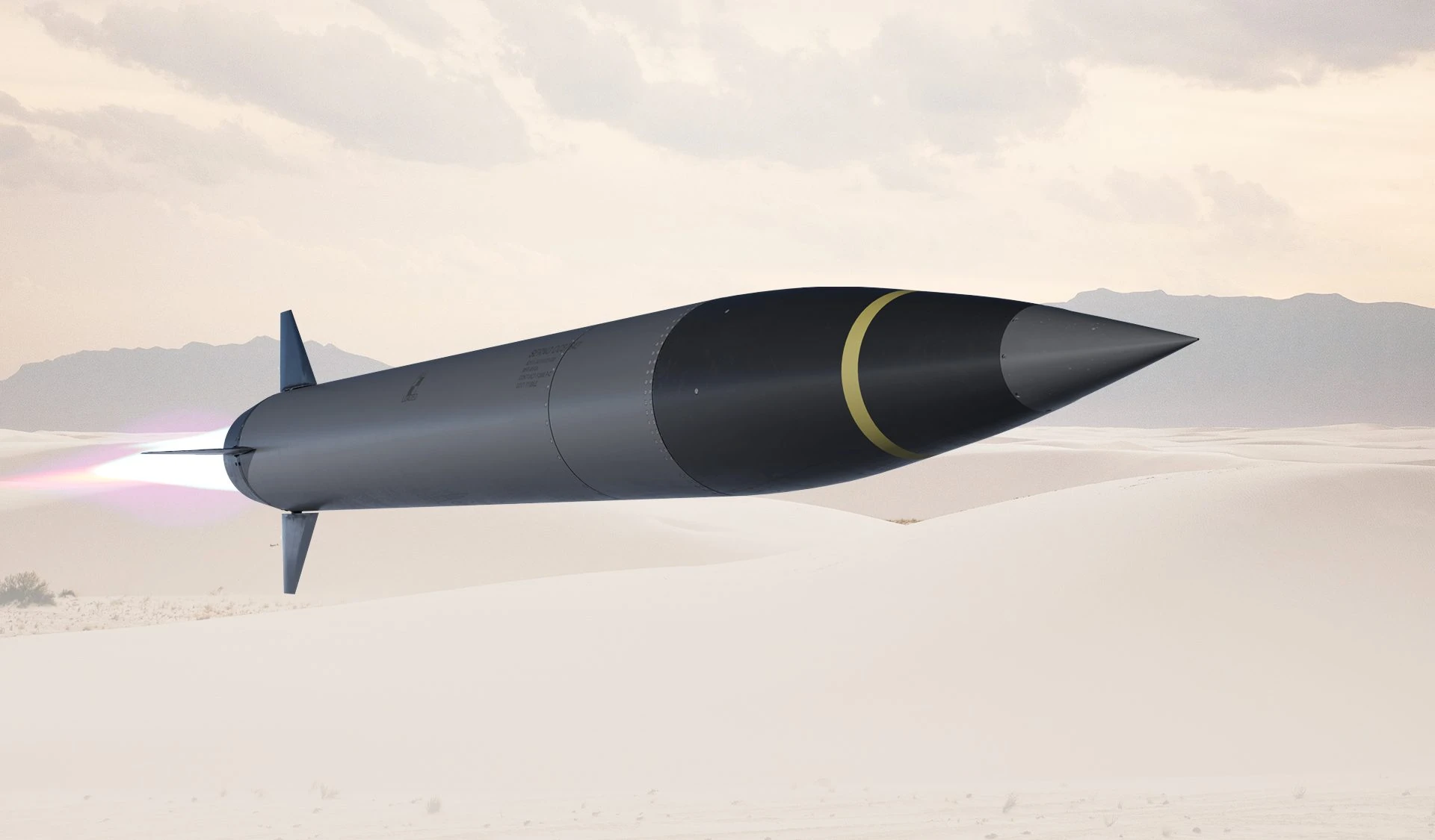 Ракета PrSM у польоті. Візуалізація Lockheed Martin