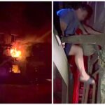 «Хижаки» врятували мешканця Добропілля з палаючого будинку