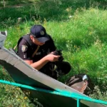 У Солом’янському районі впав російський дрон біля житлового будинку і не вибухнув