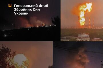 Сили оборони України вразили нафтопереробні заводи та оборонне підприємство рф