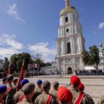 Міністр оборони та Президент взяли участь у святкових заходах з нагоди Дня Незалежності на Софійській площі