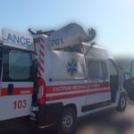 На Херсонщині росіяни атакували автівку екстреної медичної допомоги