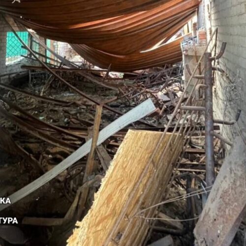 На Харківщині дрон-«Молнія» поцілив у магазин: є постраждалий