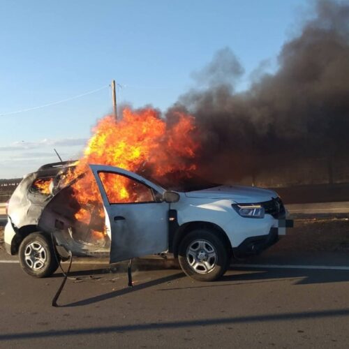 На Херсонщині ворожий дрон поцілив в автівку працівників прокуратури