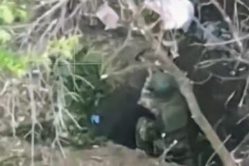 Сам себе покалічив — окупант упер РПГ у плече та вистрілив