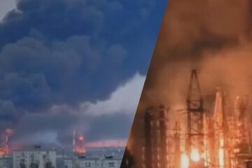 Сили оборони України атакували два нафтопереробні заводи у рф