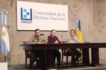 Міноборони презентувало представникам Аргентини Добровільний звіт з імплементації норм МГП