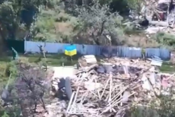 Як виглядає село Дачне Дніпропетровської області, котре, як їм здається, контролюють окупанти