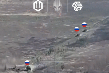 Танк, МТЛБ та бронемашина: FPV 412 полку «Nemesis» нищать росіян на південному напрямку