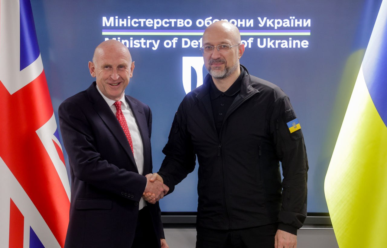 Ключові потреби Сил оборони та довгострокова підтримка: міністри оборони України та Британії провели переговори