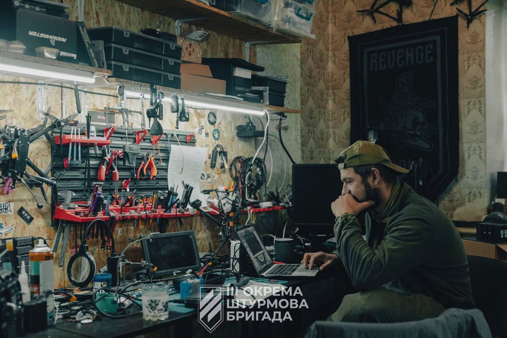 FPV-майстерня Третьої штурмової.