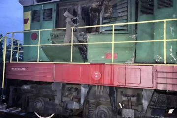 На Сумщині через російський обстріл постраждала працівниця Укрзалізниці