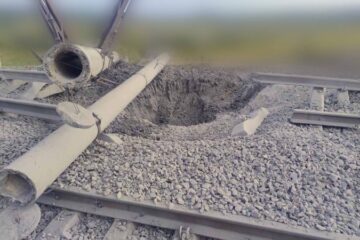 УЗ пообіцяла до кінця доби відновити пошкоджені колії і контактну мережу на Донеччині