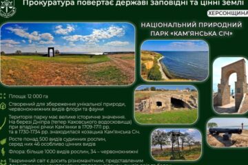 Прокуратура повернула державі унікальні землі Національного природного парку “Кам’янська Січ” на Херсонщині