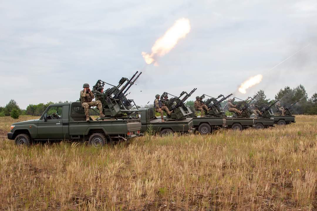 Вогневих групи протиповітряної оборони - зенітні комплекси Viktor ЗСУ, 2023 рік.