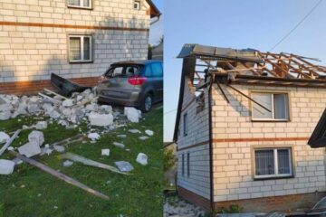 Внаслідок збиття дрона в Польщі пошкоджено приватну оселю