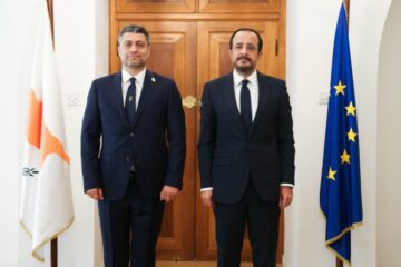 Посол України Сергій Ніжинський вручив вірчу грамоту президенту Республіки Кіпр Нікосу Христодулідісу
