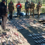 На Київщині затримали підозрюваних у вилові риби в зоні радіаційного забруднення