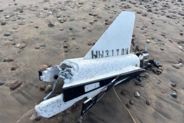 ​На пляжі у Латвії знайшли уламок російського дрона