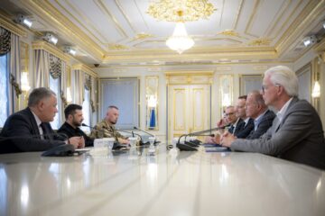Президент обговорив з лідерами двох коаліційних фракцій Бундестагу всесторонню підтримку України