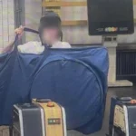 Студента, який спустився на велосипеді по ескалатору метро, оштрафують