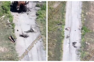 «Гострі Картузи» показали всіяну трупами дорогу, якою росіяни намагаються прорватися до Покровська