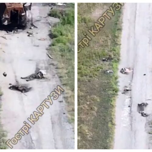 «Гострі Картузи» показали всіяну трупами дорогу, якою росіяни намагаються прорватися до Покровська
