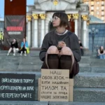 «Служба – не рабство». На Майдані відбувся мітинг проти посилення кримінальної відповідальності для військових