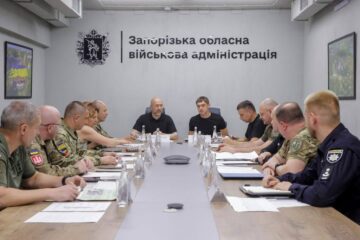 Міністр оборони провів нараду з керівним складом Сил безпеки і оборони Запорізької області