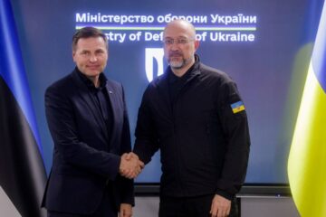 Міністри оборони України та Естонії обговорили аспекти двостороннього співробітництва