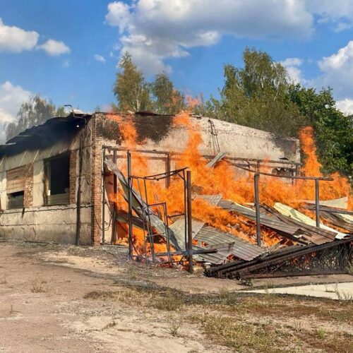Противник атакував Чернігівщину з РСЗВ, поранено 74-річного чоловіка