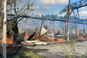 На Чернігівщині внаслідок ударів рф постраждала людина і пошкоджено лікарню