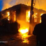 Дніпровщина під вогнем: через атаки рф в області спалахнули пожежі