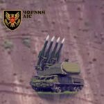 Ворожий «Бук-М2» перетворився на феєрверк: показали кадри потужної детонації боєкомплекту